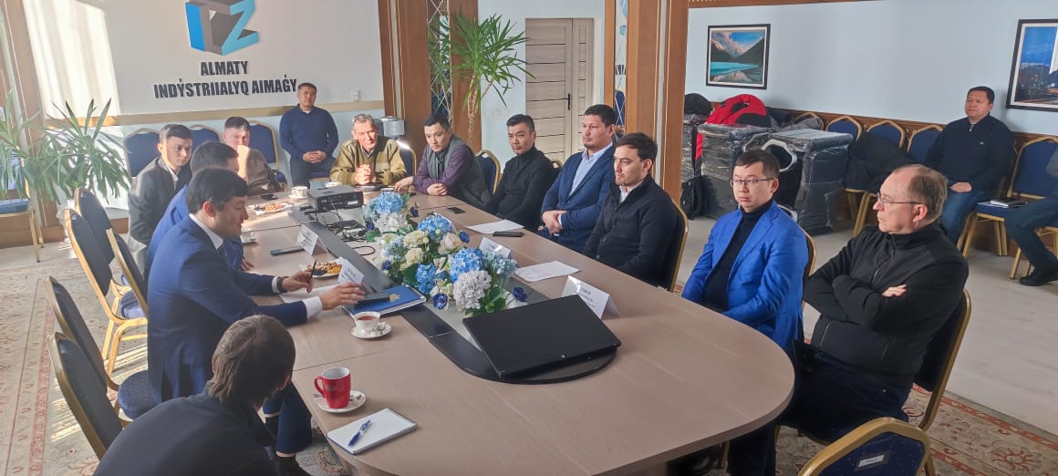 Встреча участников Индустриальной зоны города Алматы с представителями городской прокуратуры